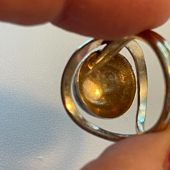 Silver Plated Adjustable Ring | NWT - Picture 3 of 4